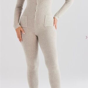 House of CB Opal Marl Loungewear Jumpsuit - S